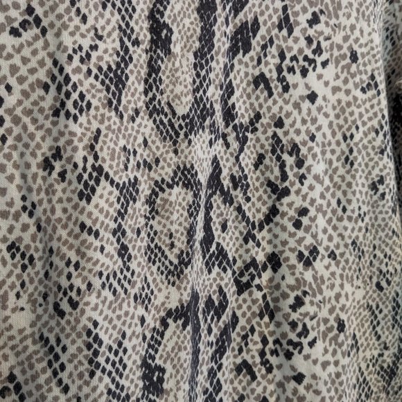 J Crew Snake Print Teddie Sweater, Small, Excellent Condition - Picture 6 of 7